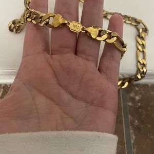 Stamped 18k gold overlay 22 inch men’s chain it’s brand new gorgeous!